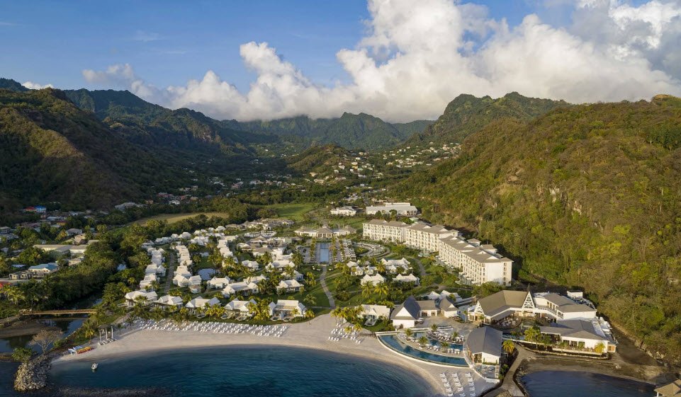 Buccament Bay, Central Saint Vincent, St. Vincent & Grenadines